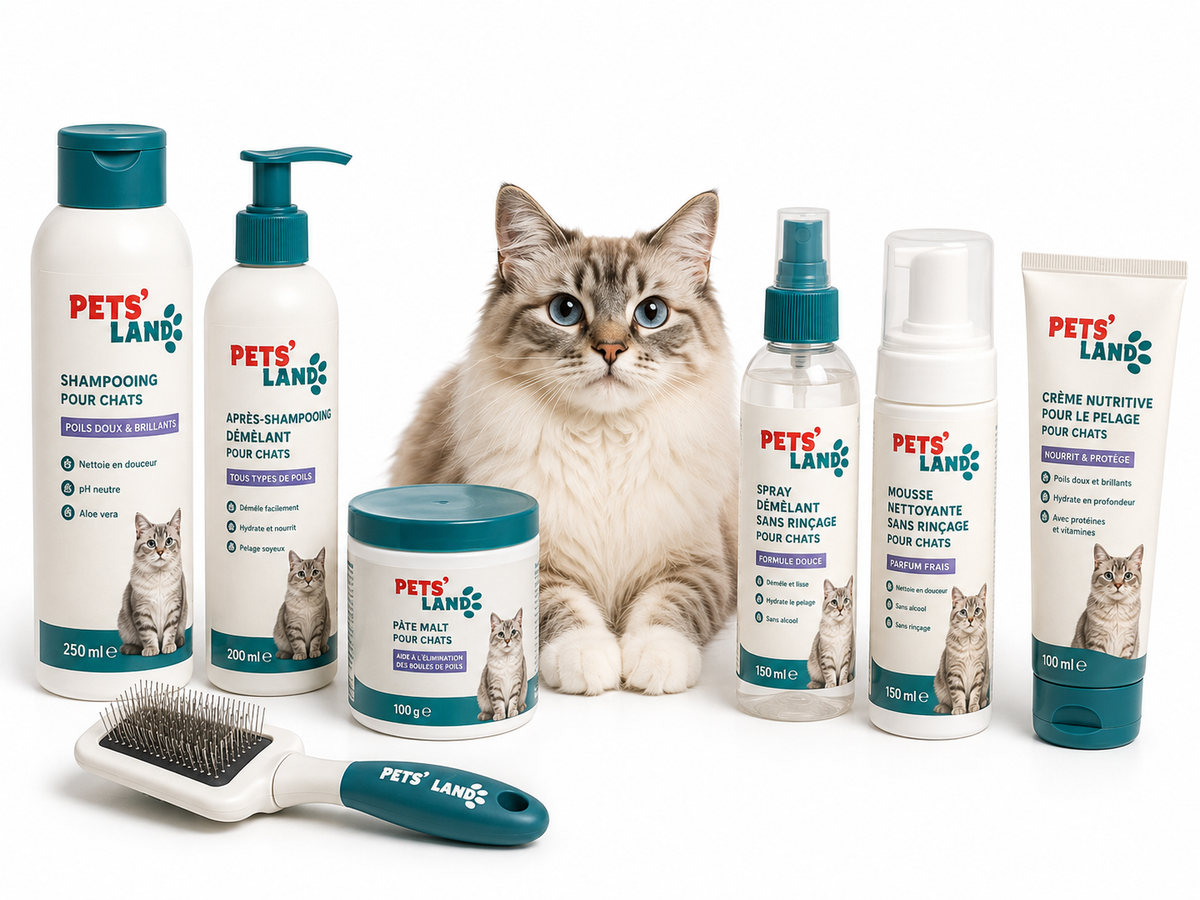 Shampoings et soins du pelage – Chat