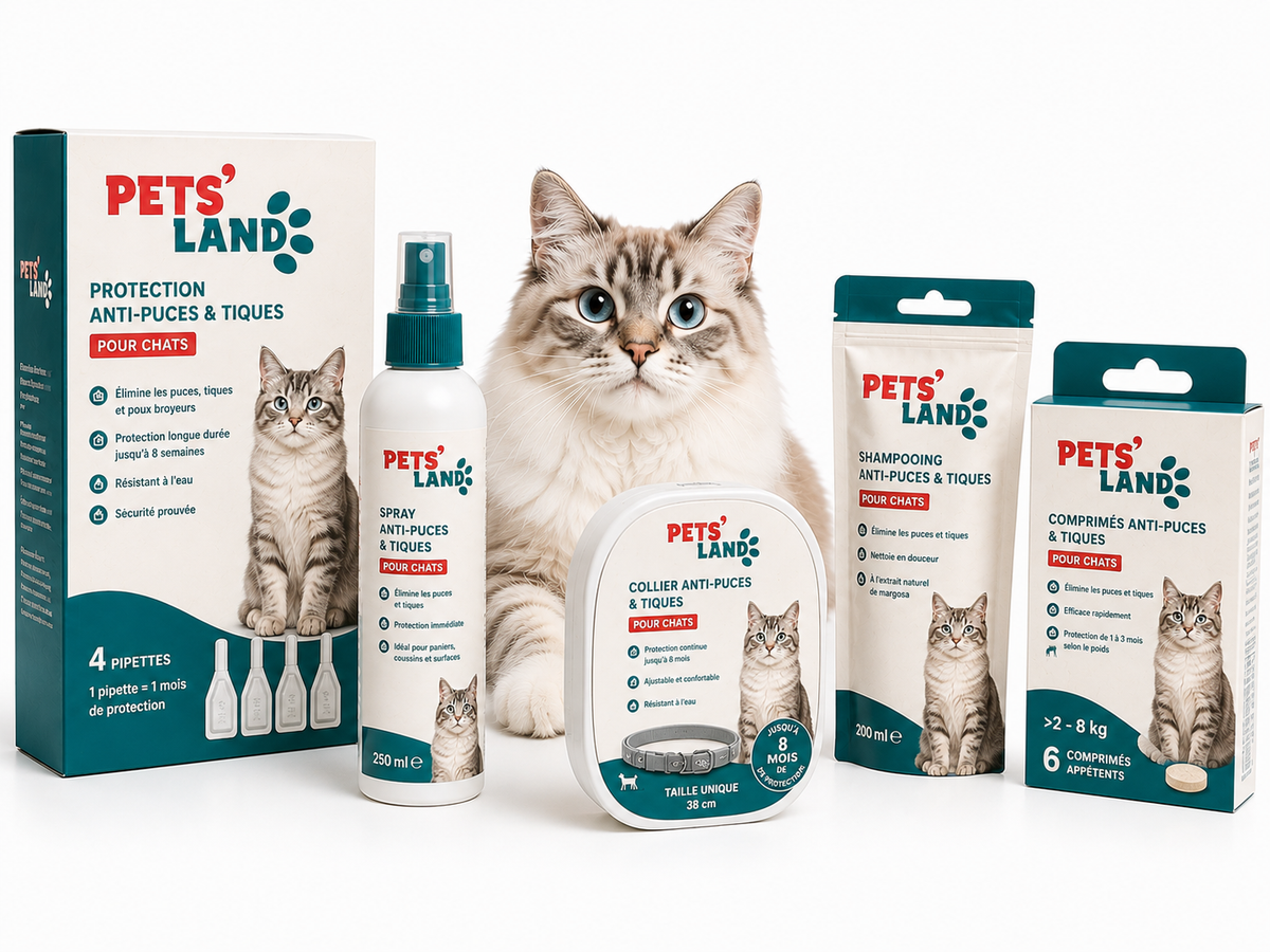 Produits anti-puces – Chat