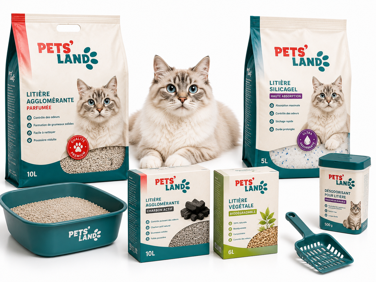 Litières absorbantes – Chat