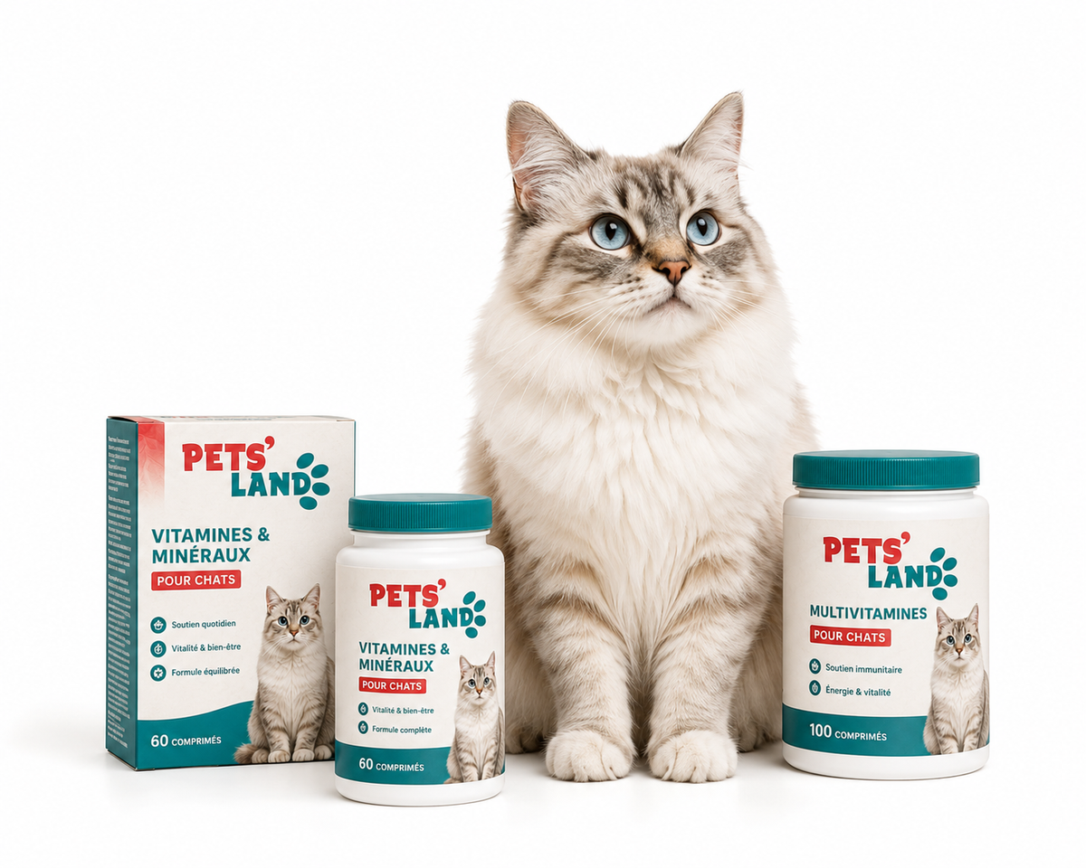 Vitamines et minéraux – Chat