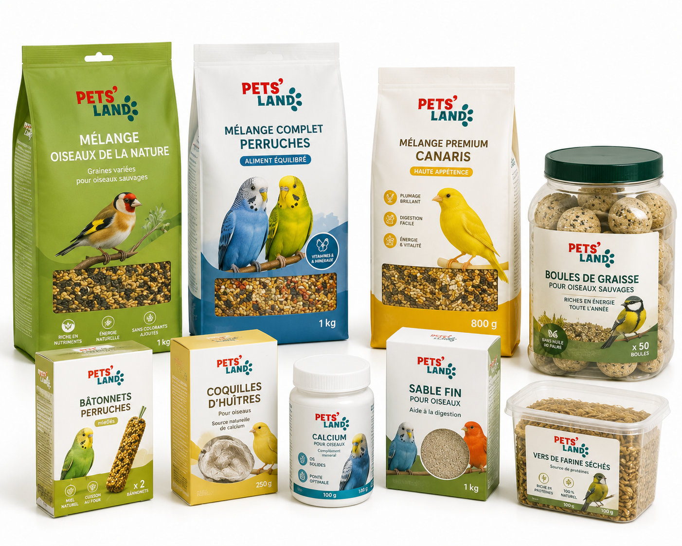 Alimentation pour oiseaux