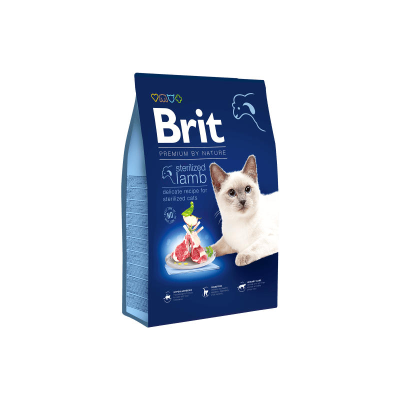 Brit Sterilised à l’agneau – 1.5 kg