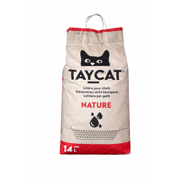 Taycat Nature litière pour chats – 14 L