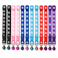 Colliers pour chats avec clochettes – couleurs assorties