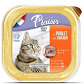 Plaisir Adult & Sterilised Cat au poulet – barquette