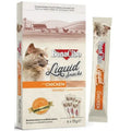 BonaCibo Liquid Snacks au poulet – 6 × 15 g