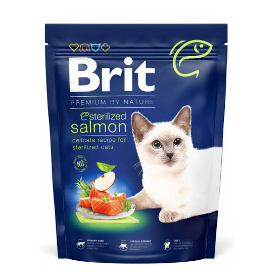 Brit Sterilised au saumon – 1.5 kg