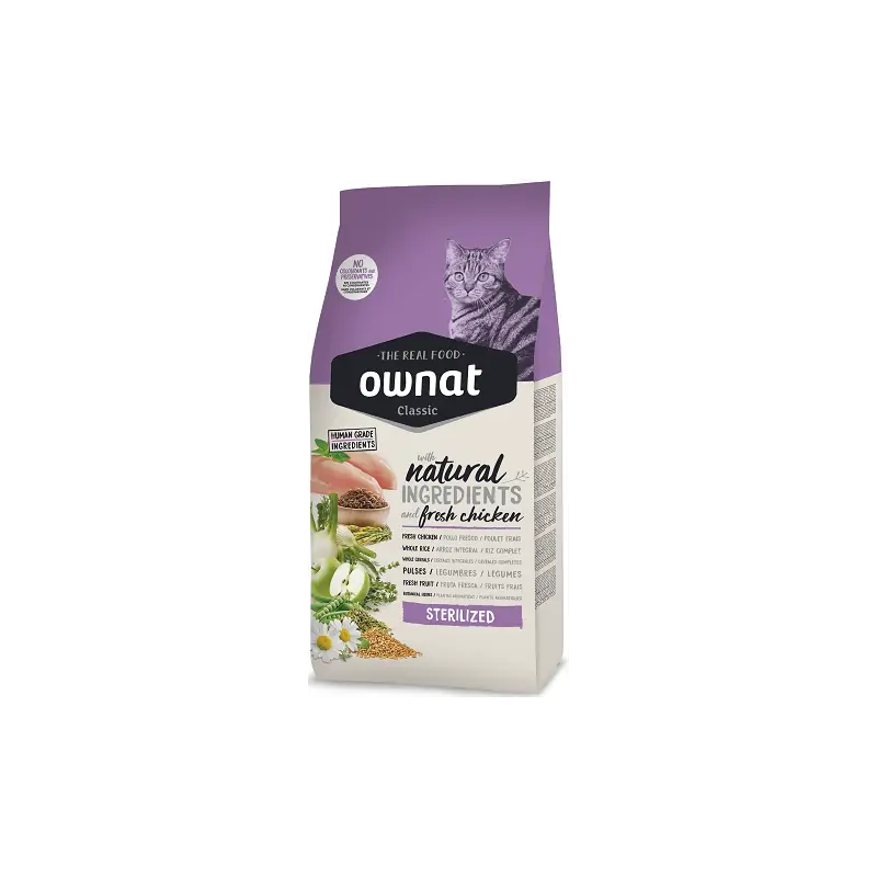 Ownat Classic Sterilized – 4 kg
